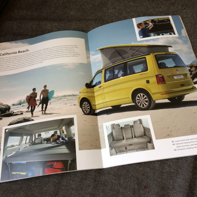 Volkswagen California brochure